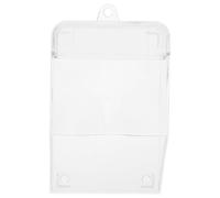 GAROZATION Cache Protection Pluie en PC de Sonnette Transparent et Étanche pour Sonnette Extérieure, pour Maison et Entreprise