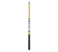 GAROZATION Canne à Télescopique Portable Légère avec Queue Souple et Moulinet Confortable et Antidérapante Support pour Mer et Truite