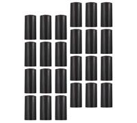 GAROZATION Capsules de Scellage en Pvc Noir Diamètre 30mm Hauteur 60mm Film Rétractable Résistant à L'usure Cassures Lot de 30 Pièces pour Bouteille de Vin pour Cave et Bar