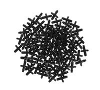 GAROZATION Connecteurs Cannelés Filetés pour Système d'Irrigation Goutte à Goutte 6 Mm 100 Pièces Installation Rapide Compatibles Tuyaux Souples et PVC pour Potagers Jardins Pelouses Agriculture