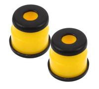 GAROZATION Coupelles de Pivot de Skateboard en PU Jaune Léger Amortisseur pour Trucks de Surfskate et Skateboard, pour Rues Urbaines et Amélioration D'accessoires