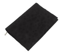 GAROZATION Couverture de Cahier en Tissu Noir pour A5, Pochette de Protection Élégante et Anti-poussière, Housse Lavable pour Étude et Voyage Couleur Aléatoire