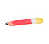 GAROZATION Crayon Gonflable Décoratif Gros Crayon Accessoires Scolaires Ballons Géants En Pvc Bleu Rouge