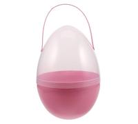 GAROZATION De Pâques Plastique Transparent avec Poignées Géants Remplissables pour Décorations Et De Fête Parfaits pour Activités