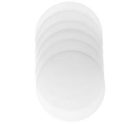 GAROZATION Diffuseur de Lampe Abat-Jour Diffusant Anti-éblouissement 12 Pièces Rond 5,28 Pouces, Plastique Blanc Lumière Douce pour Abat-Jour Tambour et Suspensions pour LED et Spots