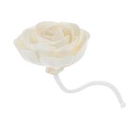 GAROZATION Diffuseurs de Parfum Floral 7 CM Fleur Camélia en Corde de Coton pour Bureau Maison Voiture Diffuseur sans Flamme Décoration Parfum d'Intérieur