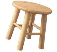 GAROZATION Escabeau en Bois Massif Léger et Multifonction, Petit Tabouret Solide 25x25 Cm pour Garçon et Filles, Maison Pique-niques