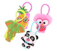 GAROZATION Étui en Silicone pour Flacon de Voyage 30ml, Lot de 4 Pièces, Protection Pratique et Design Mignon pour Porte-bouteille à Main, Différentes Couleurs Disponibles