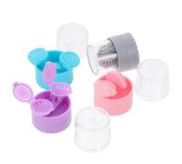 GAROZATION Étui Portable Léger en PP pour Voyage et Voiture Lot de 4 Pièces Manuel Dispositif de Nettoyage des Lentilles Couleur Aléatoire pour Lentilles de Contact