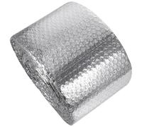 GAROZATION Film Isolant Réfléchissant à Bulles pour Isolation Extérieure, Rouleau Mousse Thermique pour Tuyaux et Fenêtres, Barrière L'Humidité et Isolation Sonore, Utilisation en Garages et