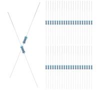 GAROZATION Kit D'assortiment de Résistances pour Bricolage 1/4w Précision 1% Film Métallique 1 Set Composants Électroniques pour Circuits et Appareils