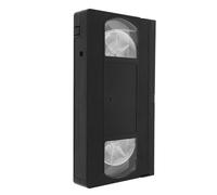 GAROZATION Kit de Nettoyage Sec en Plastique Noir pour têtes de magnétoscope, Nettoyeur réutilisable pour Platine Cassette destiné aux systèmes Home Entertainment