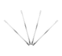 GAROZATION Lames Dentelées en Acier Inoxydable 4 Pièces pour Robot Cuisine Trancheuse à