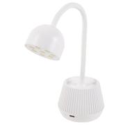 GAROZATION Lampe LED pour Ongles 24w Col Flexible en Abs, Lumière Blanche Haute Puissance pour Salon de Manucure et Usage Domestique