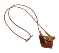 GAROZATION Lanière pour Lunettes en Cuir Véritable Marron, Cordon Porte-lunettes Unisexe Boucle Simple, Chaîne Lunettes de Soleil Mode, Accessoire Pratique pour Protection des Yeux