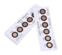 GAROZATION Lot de 10 Cartes Indicatrices d'Humidité à 6 Points Bleu à Rose Petit Outil de Mesure d'Humidité Domestique Réutilisable Indicateur Visuel Précis pour Circuits Imprimés et