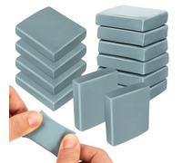 GAROZATION Lot de 12 Gommes Malléables en Pâte à Modeler pour Dessin Forte Adhérence, Gomme Mie de Bleue pour Croquis et Peinture