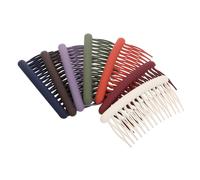 GAROZATION Lot De 8 Peignes à Cheveux Côtés Mats Multicolores, Petite Taille, Maintien Frange Latérale, Accessoires De Coiffure Féminins Pour Usage Quotidien Et Occasions Spéciales