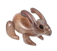 GAROZATION Modèle Gonflable Réaliste de Lapin en Pvc Portable et Léger pour Décorations Animales Lors de Fêtes D'anniversaire D'garçon et Filles et Activités de Voyage