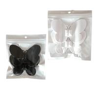 GAROZATION Organisateur de Rangement de Câbles Adhésif 4pcs en Gel de Silice Cuisine, Gestion des Fils, Support Noir et Blanc pour Appareils Électroménagers