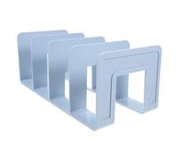 GAROZATION Organiseur de Bureau Vertical Séparateurs Stables et Compartiments pour Lourds, Serrage-Livres Décoratifs Adaptés pour Étagères, Maison et Espace de Travail