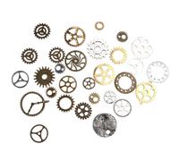 GAROZATION Pièces de Montres Steampunk 36g en Métal Solide pour Bijoux et Altered Art, Accessoires Vintage Style Horloge DIY