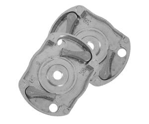 GAROZATION Pignon de Démarreur à Tirette en Aluminium 40-5 pour Tondeuse à Gazon, 2 Pièces, Godet de Démarrage pour Pulvérisateur 3Wf-3A, Usage Jardin et Quad