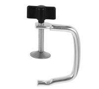 GAROZATION Pince Réglable en Alliage de Fer Argenté pour Machine à Pâtes Remplacement de Clip Maximale 7,5 Cm et Minimale 3,5 Cm, Accessoire Manuel Sécurisé pour Pasta Maker