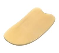 GAROZATION Planche de Massage Léger et Confortable Guasha en Corne de Bœuf Naturelle, Outil de Massage Facial et Corporel pour Usage à Domicile Voyage