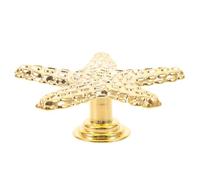 GAROZATION Poignée Étoile de Mer en Alliage pour Tiroir et Armoire, Design Élégant et Confortable, Diamètre de Trou de Vis 4mm, pour Décorer ou Rénover les Meubles Anciens