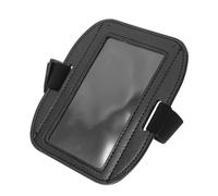 GAROZATION Porte-badge Porte-carte D'identité Horizontal Étanche en Plastique Noir Multi-usage pour Événements Extérieurs et Identification D'équipe