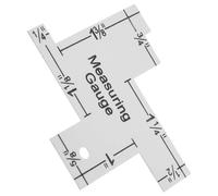 GAROZATION Règle en Aluminium Multi-face pour Patchwork et Matelassage, Solide et Réutilisable, Loisirs de Broderie DIY