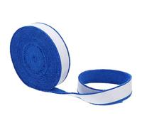 GAROZATION Ruban Adhésif Antidérapant pour Grips de Tennis, Bandeau Anti-Transpiration en Polyester Bleu, Rouleau Surgrip Absorbant et Élastique pour Raquettes de Tennis et Badminton,