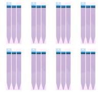 GAROZATION Rubans Adhésifs pour Batterie de Téléphone 24 Pièces Rouges Bandes Adhésives Résistantes Autocollantes Stickers Arrière pour Réparation Smartphone Fixation Fiable et