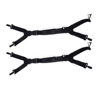 GAROZATION Sangle de Mentonnière pour Casque de Chantier, Lot de 2 Jugulaires Réglables en PP, Accessoires Résistants pour Usage Professionnel