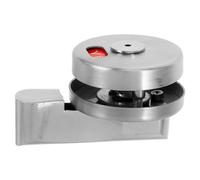 GAROZATION Serrure de Porte et en Acier Inoxydable Indicateur de Verrouillage Kit Complet sans Clé, Visibilité Améliorée pour Toilettes Publiques Adaptée aux Bureaux et Lieux Publics Lieux