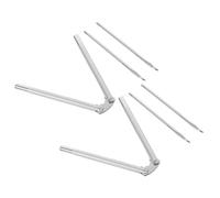 GAROZATION Set D'ustensiles à Crabes en Acier Inoxydable Robuste et Facile à Utiliser, Outils Multifonctions pour Crabes et Noix, pour Usage Domestique et Professionnel