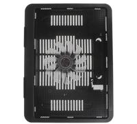 GAROZATION Support de Refroidissement PC Portable Ventilé Ventilateur Silencieux LED Incliné pour Bureau Ergonomique et Dissipation Thermique