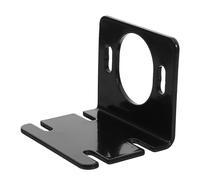 GAROZATION Support Moteur de L pour Motoréducteur 3420 Cc, Embase Réglable en Aluminium, pour Installation Précise en Atelier