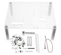 GAROZATION Support Transparent pour Carte Mère Compatible Boîtier PC Gaming Micro ATX Ouvert, Cadre Stable, Adapté aux Tests et Réparations de Châssis DIY en Plein Air