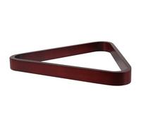 GAROZATION Support Triangulaire en Bois pour Billard Placement Stable des Boules et Design de Précision, pour Usage Domestique et Professionnel