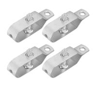 GAROZATION Tendeurs de Câbles en Acier A3 Résistant aux Intempéries, Lot de 4 Pièces, Haute Dureté, pour Tendeur de Fil de Clôture Maison de Lapin ou Cage à Poule