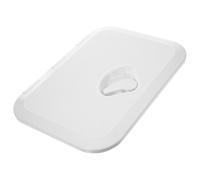 GAROZATION Trappe de Visite Facile à Utiliser Renforcement Solide en ABS et Caoutchouc Bateau Blanche 270x375mm pour Ajout de Rangement Intérieur