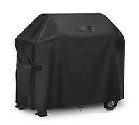 GARPROVM Housse Barbecue Gaz, Bâche Barbecue 183 x 66 x 130cm, Housse Protection Barbecue Exterieur 420D Tissu Oxford Étanche Protection Solaire, BBQ Couverture pour Weber, Char-Broil etc, Noir