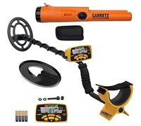Garrett ACE 300 Kit détecteur de métaux avec objectif numérique, résolution du fer, fréquence réglable, avec pointeur Pro, casque et cache Searchcoil