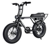 Garrett Miller Vélo Electrique Biplace Cargo Garrett Miller X - Noir