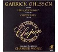 Garrick Ohlsson - Complete Piano 13: Chamber Works