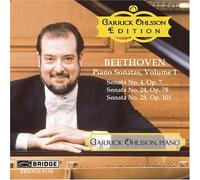 Garrick Ohlsson Edition Vol. 2 : Sonates Pour Piano No. 4 Opus 7, No. 24 Opus 78, No. 28 Opus 101