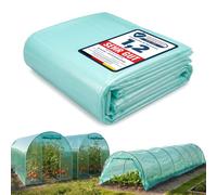 Garronda Bâche pour Serre de Jardin 6x6 m LDPE Transparent Vert GD-0198