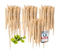 Garronda Cloture Jardin Exterieur à Planter en noisetier, clôture Jardin, clôture Bois, Bordure en Bois, ganivelle de Potager Exterieur GD-0156 Lot de 4 (Écart des Lattes: 3-5 cm, 50 cm x 5m)